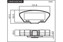 Deva' Multifunction Dashboard - Speedo/Tacho/Gear Position+More