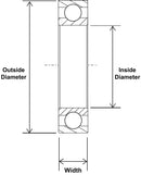 B3 Bearing - 25 X 37 X 6 MM