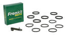 Caliper Repair Kit Front Black For Honda VFR 1200 FD DCT 2011 - 25 MM