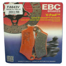 EBC FA643V Semi Sintered Front Left / Rear Right Brake Pads Red - 94 x 36.5 x 9mm