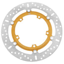 EBC MD817X Front Left Brake Disc Silver With Gold Hub - 320mm