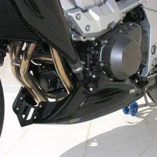 Belly Pan For Gloss Black (Ebony Black) For Kawasaki Z 750 R 2011-2011