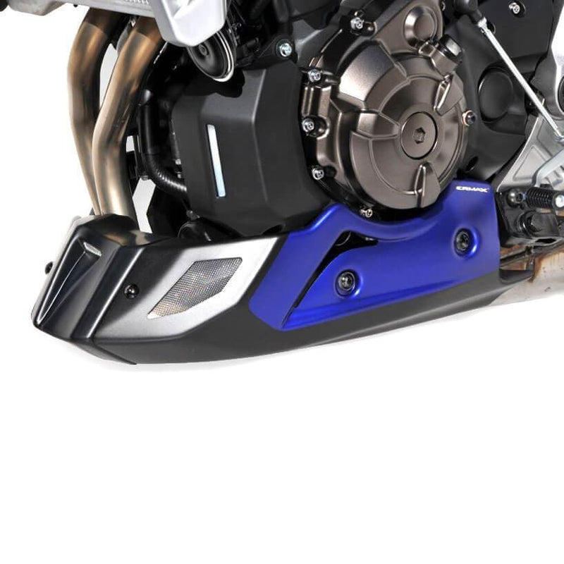 Belly Pan For Matt Blue/Matte Black (Race Blu/Blackmax) For Yamaha MT-07 2014-2016