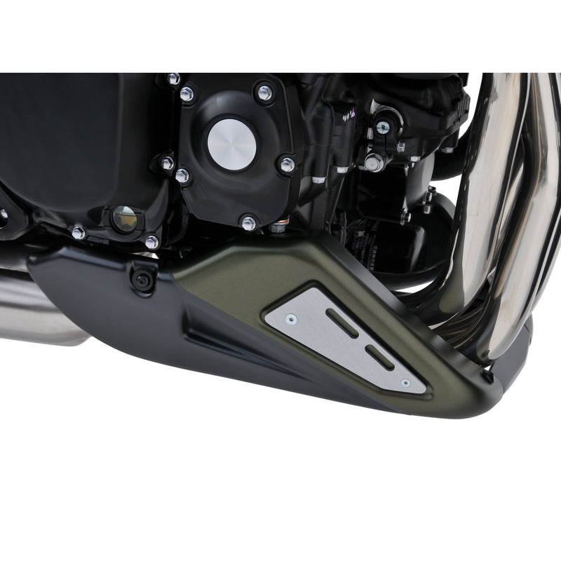 Belly Pan For Matt Metallic Green/Matte Black For Kawasaki Z 900 RS 2017-Current