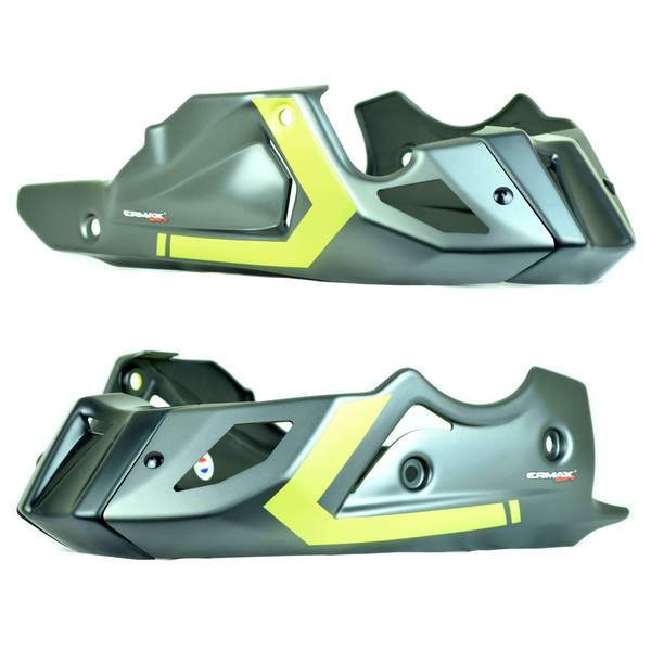 Belly Pan For Matt Metallic Grey/Gloss Yellow (Night Fluo Grey/Fluo Yellow) For Yamaha MT-07 2018-2020