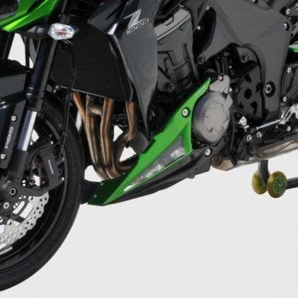 Belly Pan For Met Green & Met Black (Golden Blazed Green & Spark Black) For Kawasaki Z 1000 2015-2017