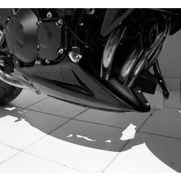 Belly Pan For Metallic Black (Diablo Black) For Kawasaki Z 1000 2007-2009