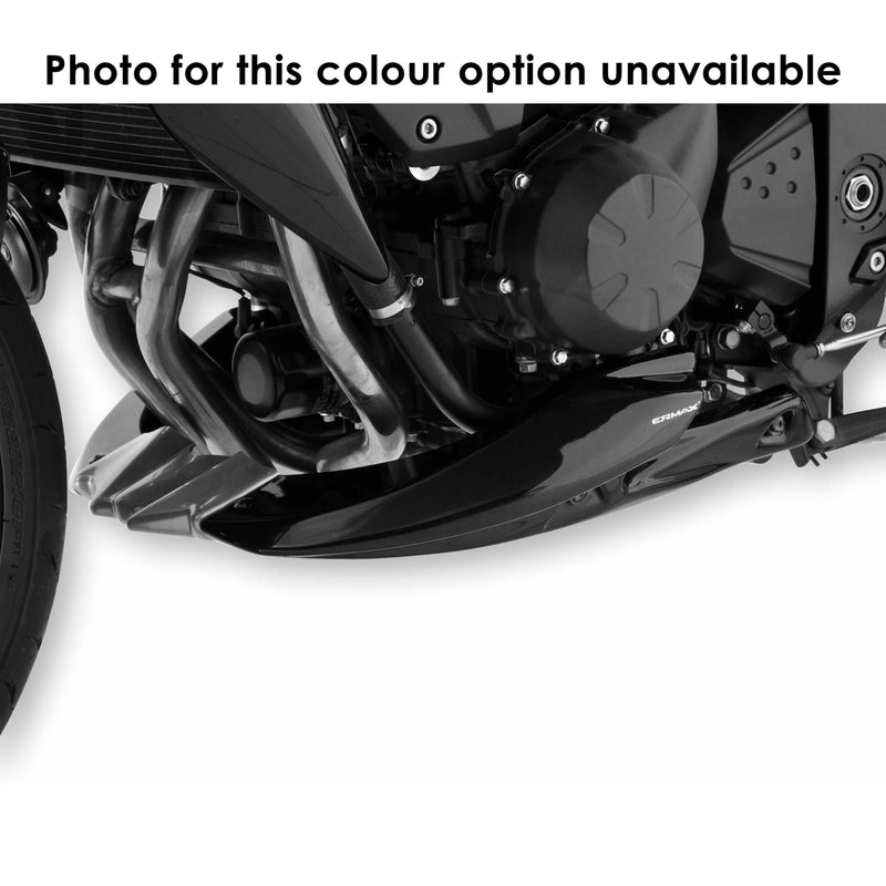 Belly Pan For Metallic Black Grey Flake (Spark Black) For Kawasaki Z 750 2010-2012