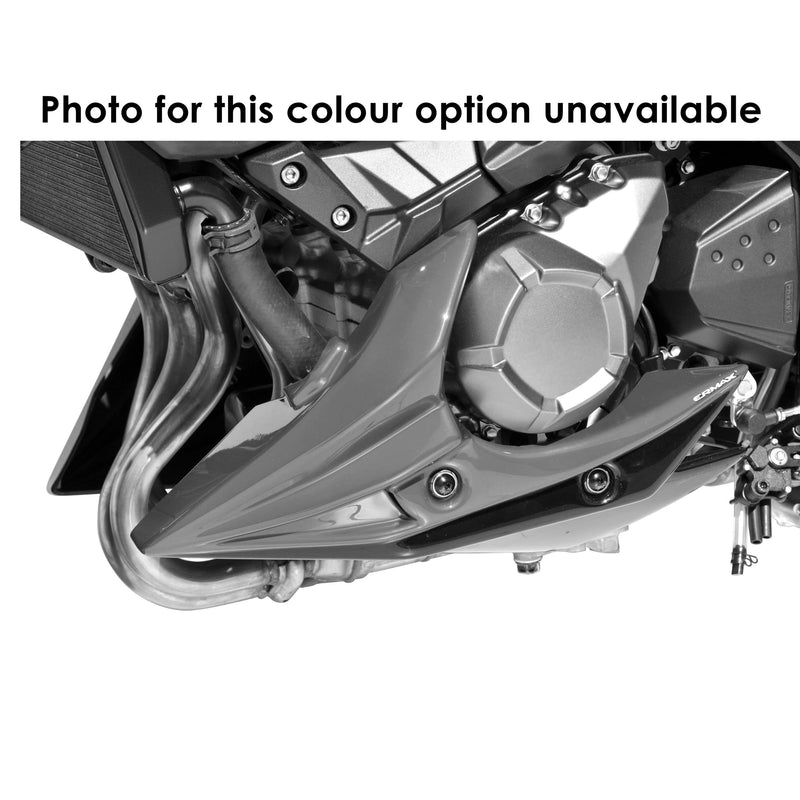 Belly Pan For Metallic Black Grey Flake (Spark Black) For Kawasaki Z 800 2013-2016