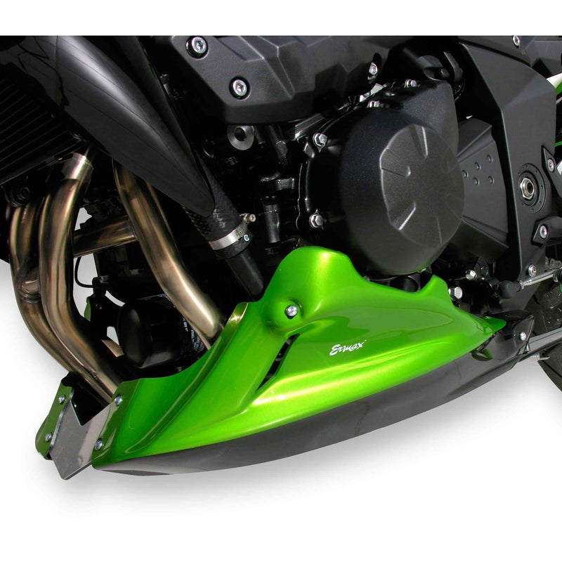 Belly Pan For Metallic Green/Gloss Black (Candy Lime Green/Ebony Black) For Kawasaki Z 750 R 2011-2011