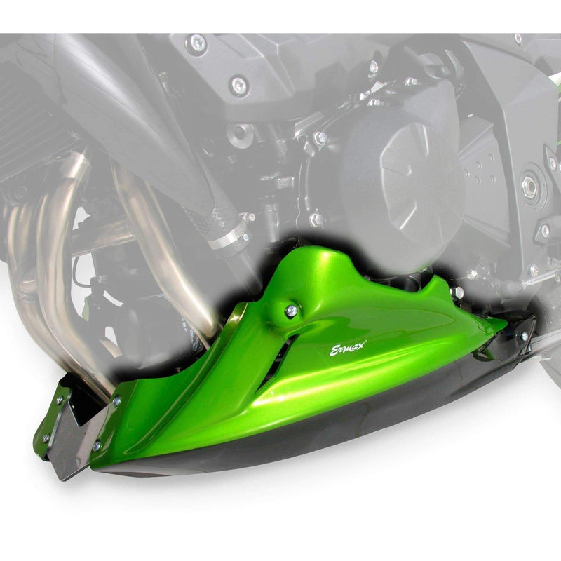 Belly Pan For Metallic Green/Gloss Black (Candy Lime Green/Ebony Black) For Kawasaki Z 750 R 2011-2011