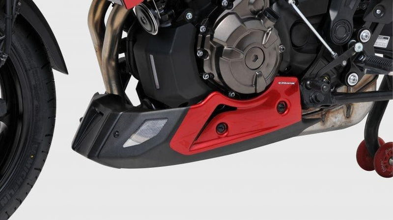 Belly Pan For Metallic Red/Matte Black (Radical Red/Matte Black) For Yamaha MT-07 2016-2017