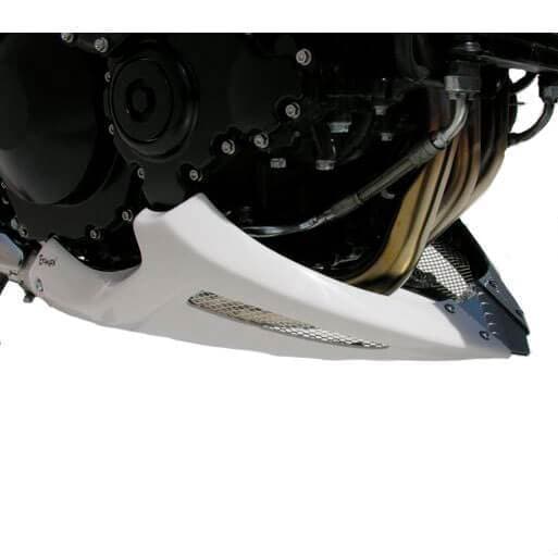 Belly Pan For Metallic White (Fusion White) For Triumph Speed Triple 1050 2005-2010