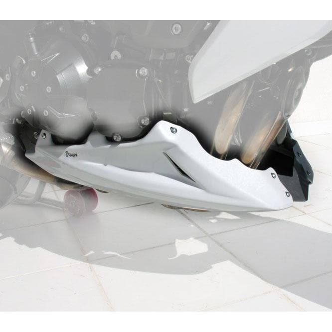 Belly Pan For Metallic White (Pearl Crystal White) For Kawasaki Z 1000 2008-2009