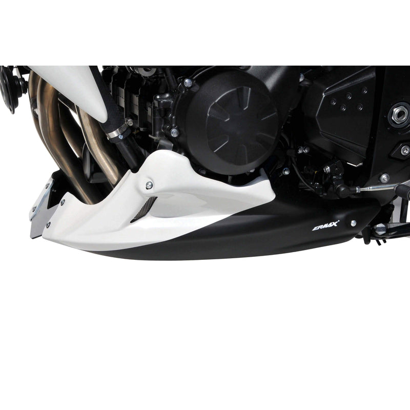 Belly Pan For Metallic White/Metallic Black (Pearl Stardust White/Spark Black) For Kawasaki Z 750 2010-2010