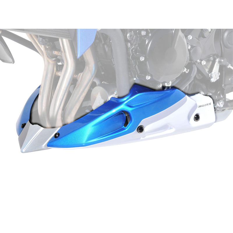 Belly Pan For Metallic White/Metallic Blue (White Glacier/Triton Blue) For Suzuki GSR 750 2013-2015