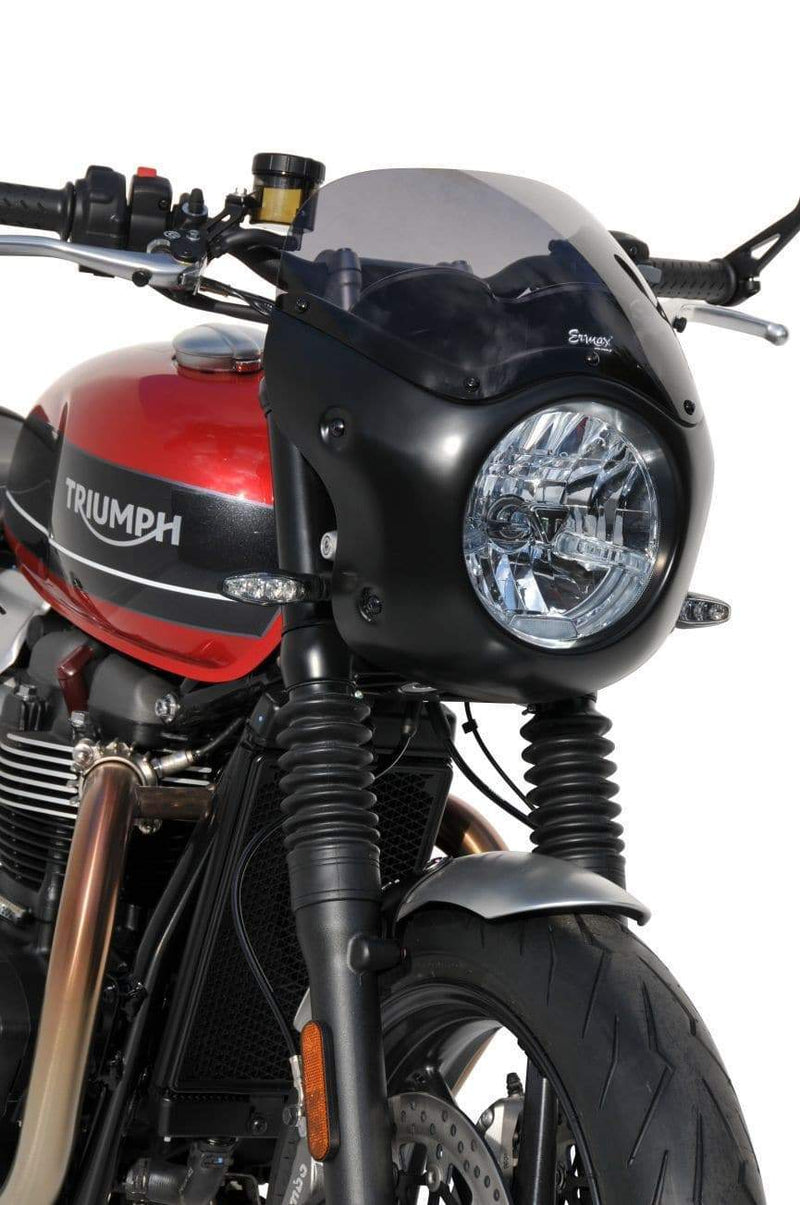 Cafe Racer Screen Satin Black For Triumph Speed Twin 1200 2019-Current