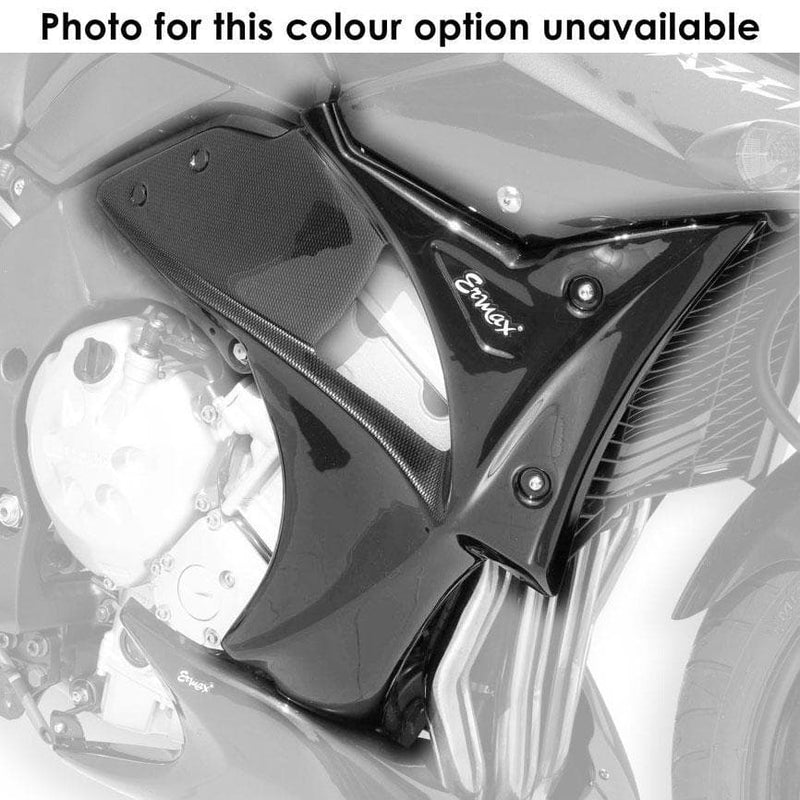 Fairing Lowers For Gloss Black (Diablo Black) For Yamaha FZ1 Fazer 2008-2015