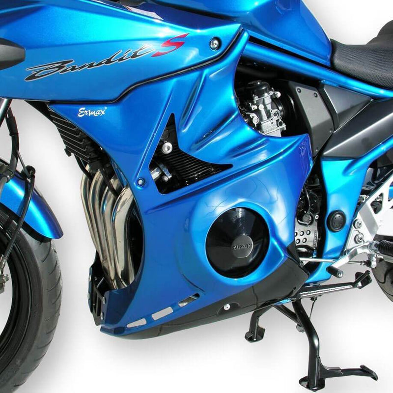 Fairing Lowers For Metallic Blue (Candy Napoleon Blue) For Suzuki GSF 650 Bandit 2005-2006