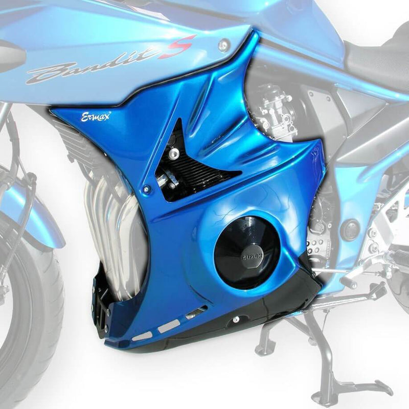 Fairing Lowers For Metallic Blue (Candy Napoleon Blue) For Suzuki GSF 650 Bandit 2005-2006