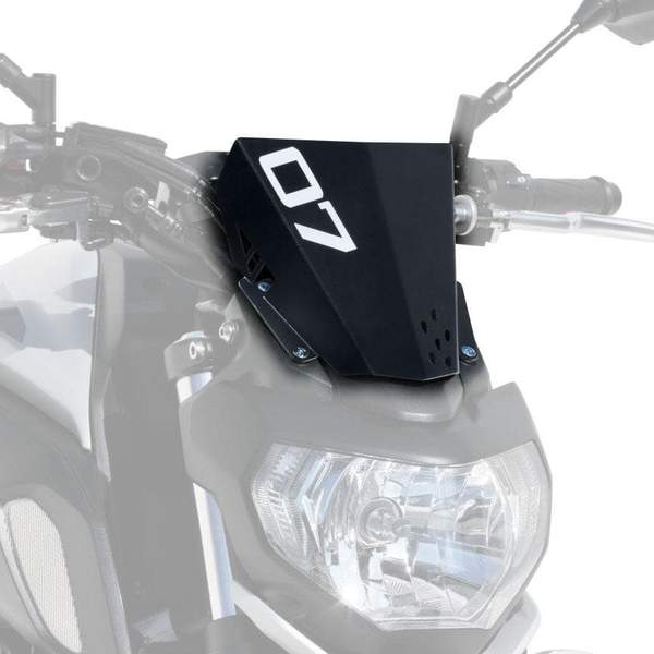 Fly Screen For Anodised Black For Yamaha MT-07 2018-2019