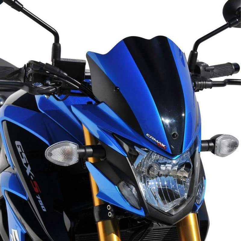 Fly Screen For Metallic Black/Metallic Blue/Metallic Matt Black (Sparkle Black/Triton Blue) For Suzuki GSX-S 750 2017-2021