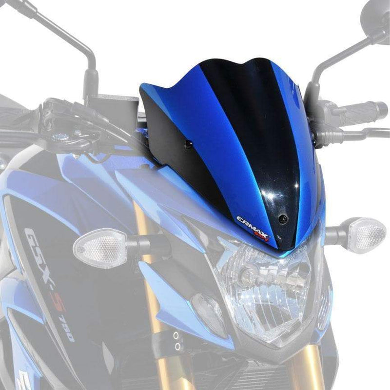 Fly Screen For Metallic Black/Metallic Blue/Metallic Matt Black (Sparkle Black/Triton Blue) For Suzuki GSX-S 750 2017-2021