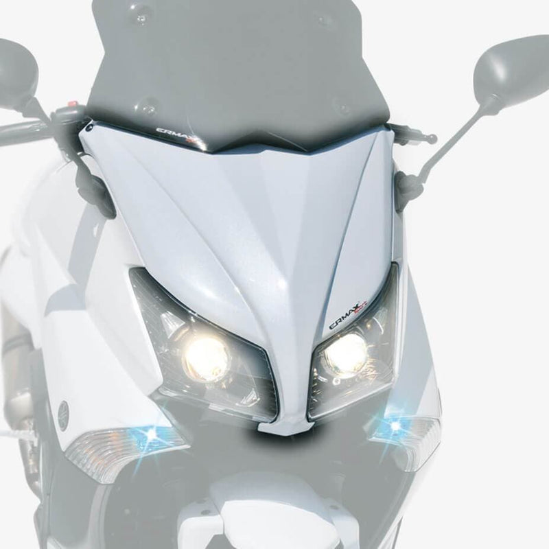 Front Fairing For Metallic White (Bluish White Cocktail) For Yamaha T-Max 530 2012-2014