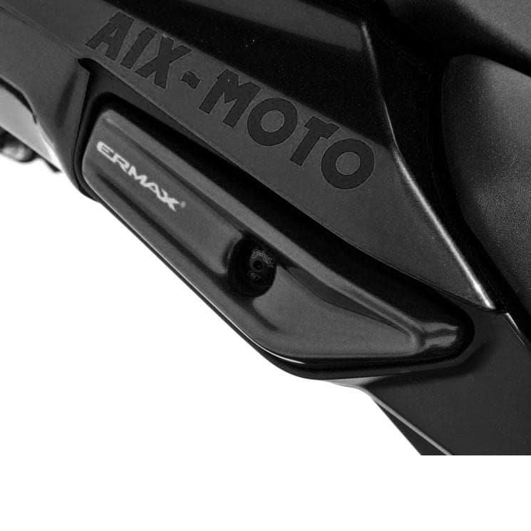 Grab Rail Cover Kit For Gloss Black (Ebony Black) For Kawasaki Ninja 1000 2011-2016