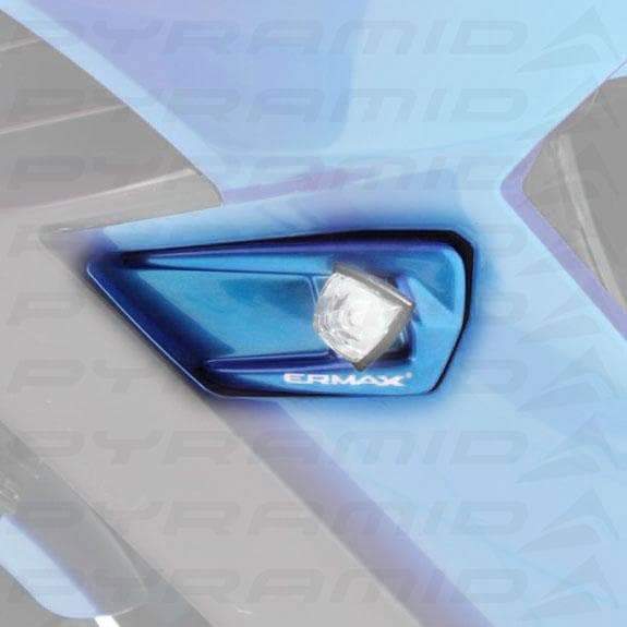 Grab Rail Cover Kit For Metallic Blue (Candy Plasma Blue) For Kawasaki Ninja 1000 2011-2016