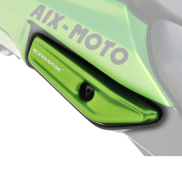 Grab Rail Cover Kit For Metallic Green (Candy Lime Green) For Kawasaki Ninja 1000 2011-2016