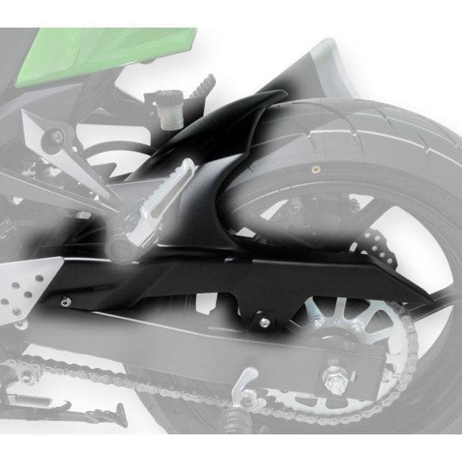 Hugger For Gloss Black (Ebony Black) For Kawasaki Z 750 2007-2011