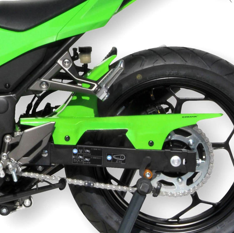 Hugger For Gloss Green (Lime Green) For Kawasaki Ninja 300 2013-2017