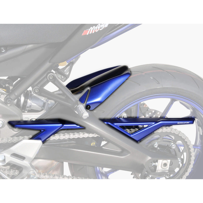 Hugger For Matt Black and Matt Blue (Blackmax/Race Blu) For Yamaha MT-09 2014-2016