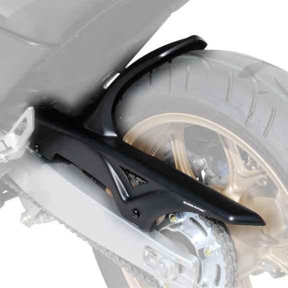 Hugger For Matt Black (Matte Gunpowder Black Metal) For Honda NC 750 D Integra 2014-2015