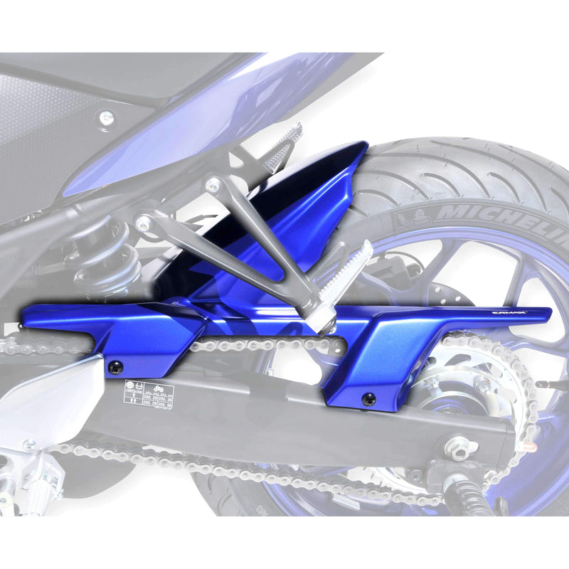 Hugger For Matt Blue (Race Blu) For Yamaha YZF-R3 2015-2018