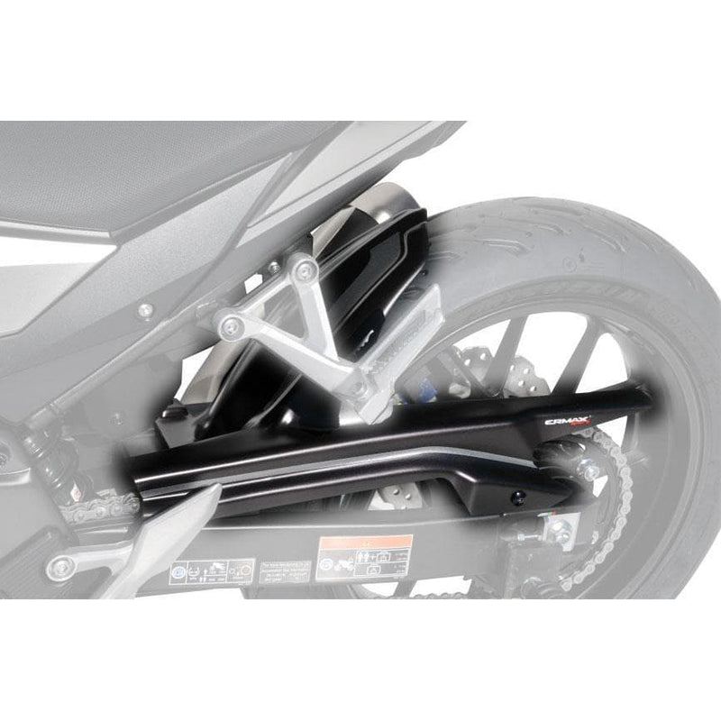 Hugger For Matt Metallic Black (Matte Gunpowder Black) For Honda CB 500 F 2019-Current