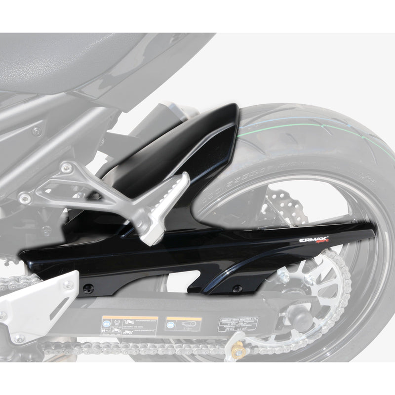 Hugger For Matt Metallic Black (Matte Metallic Spark Black) For Kawasaki Z 900 2017-Current