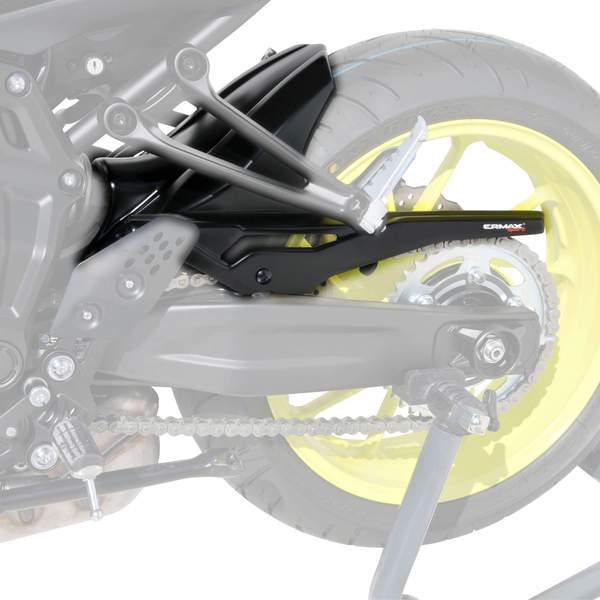 Hugger For Matt Metallic Black (Tech Black) For Yamaha MT-07 2018-2020