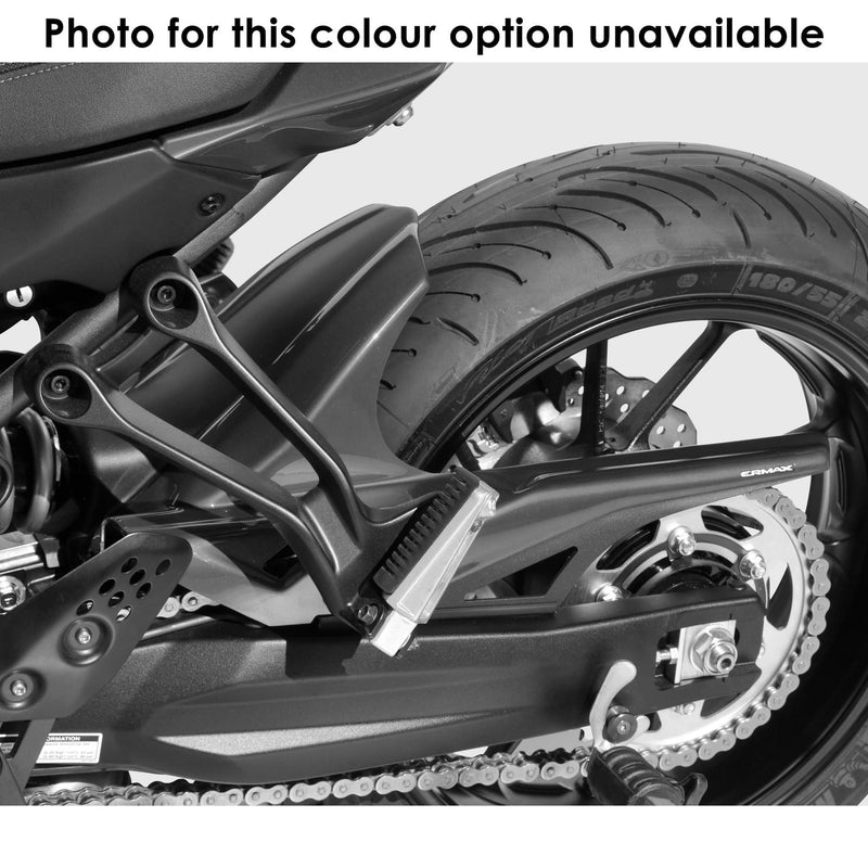 Hugger For Matt Metallic Black (Tech Black) For Yamaha Tracer 700 2016-2019