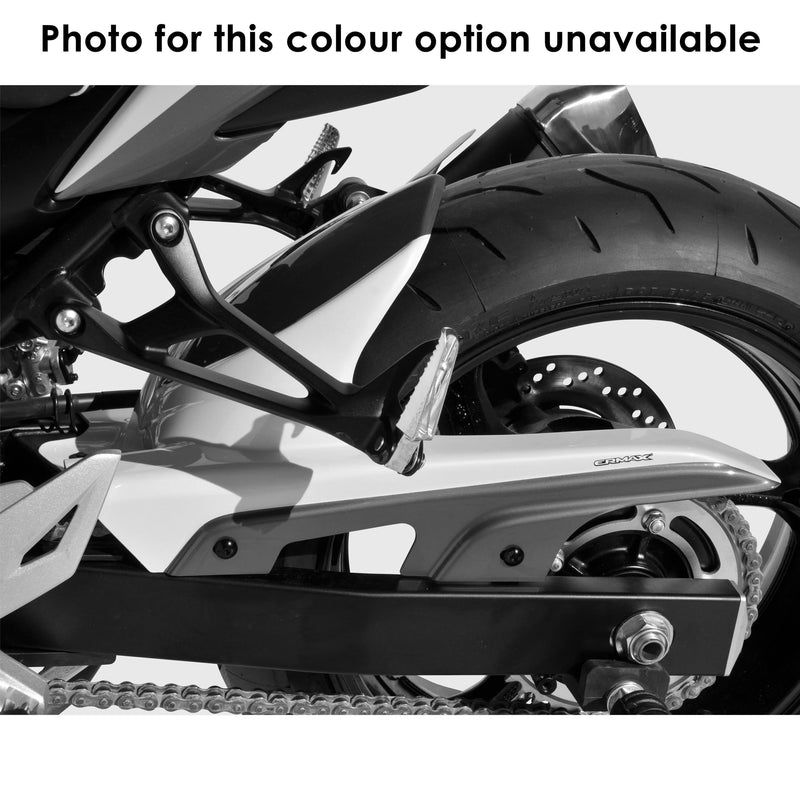 Hugger For Matt White/Matte Black (White Glacier/Matte Ebony) For Suzuki GSR 750 2011-2012