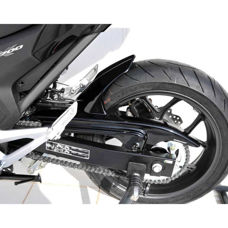 Hugger For Metallic Black (Ebony Black) For Honda NC 700 S 2012-2013