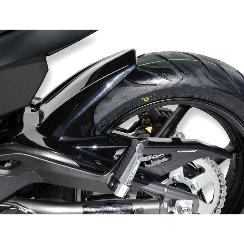 Hugger For Metallic Black (Metallic Spark Black) For Kawasaki ER-6F 2012-2015