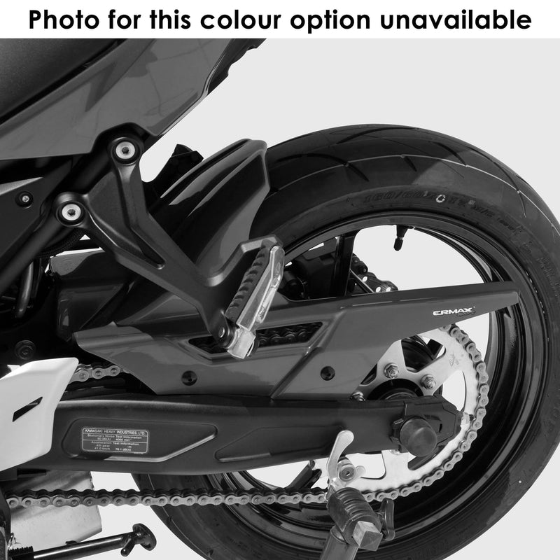 Hugger For Metallic Black (Metallic Spark Black) For Kawasaki Ninja 650 2017-2019