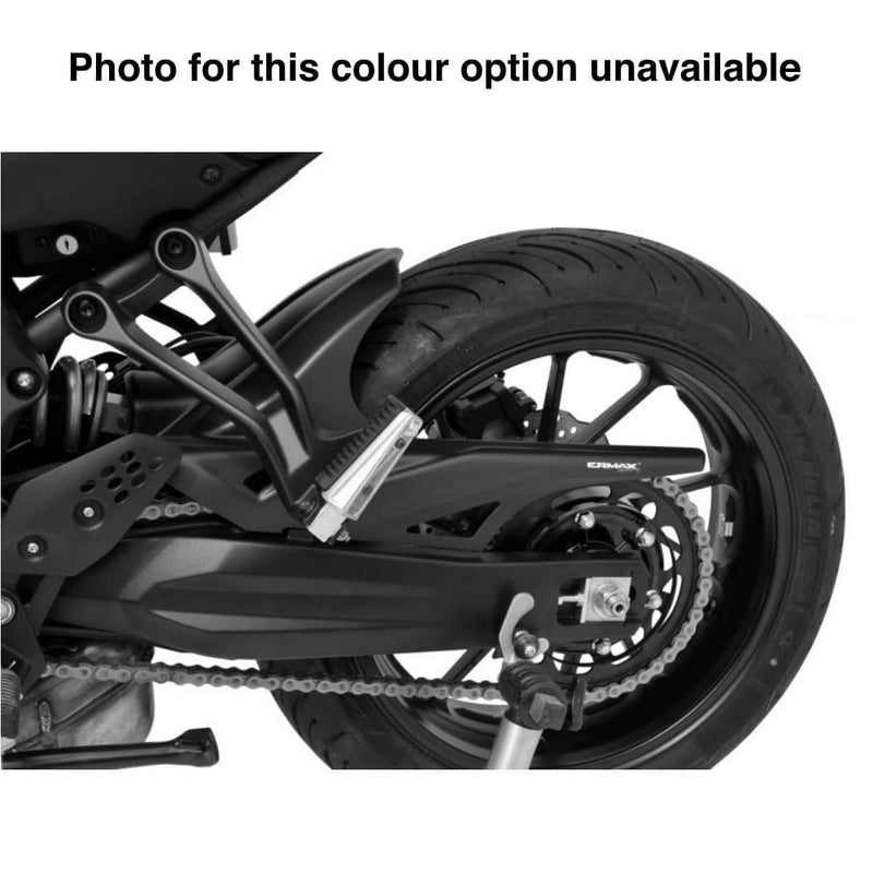 Hugger For Metallic Black (Tech Black) For Yamaha Tracer 7 2021-Current