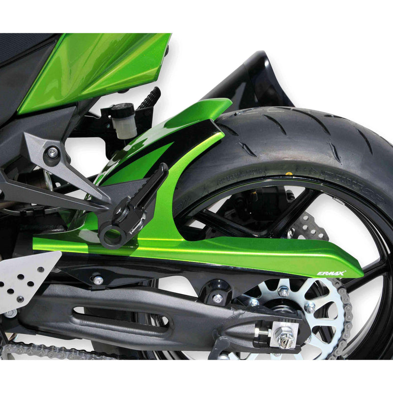 Hugger For Metallic Black/Metallic Green (Metallic Lime Green/Met Spark Black) For Kawasaki Z 750 R 2011-2012