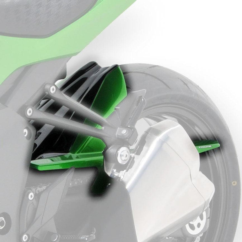 Hugger For Metallic Green (Candy Lime Green) For Kawasaki Z 1000 2011-2011