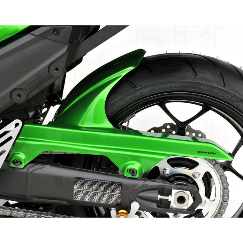 Hugger For Metallic Green (Candy Lime Green) For Kawasaki ZZR 1400 2008-2016