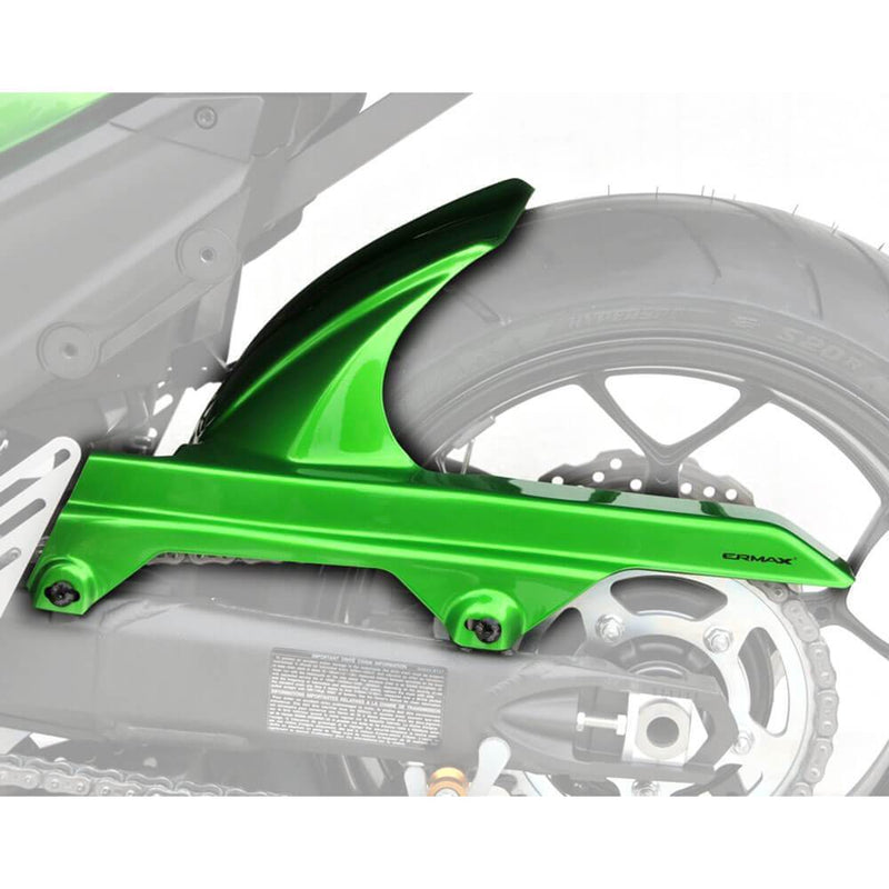 Hugger For Metallic Green (Candy Lime Green) For Kawasaki ZZR 1400 2008-2016