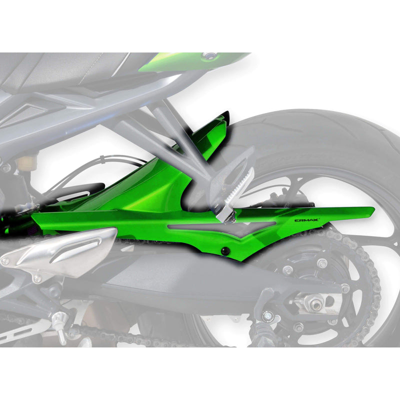 Hugger For Metallic Green (Cosmic Green) For Triumph Street Triple 675 2013-2013